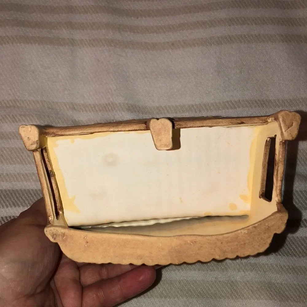 Handmade Ceramic Bench Candle Holder Decor - Picture 6 of 6
